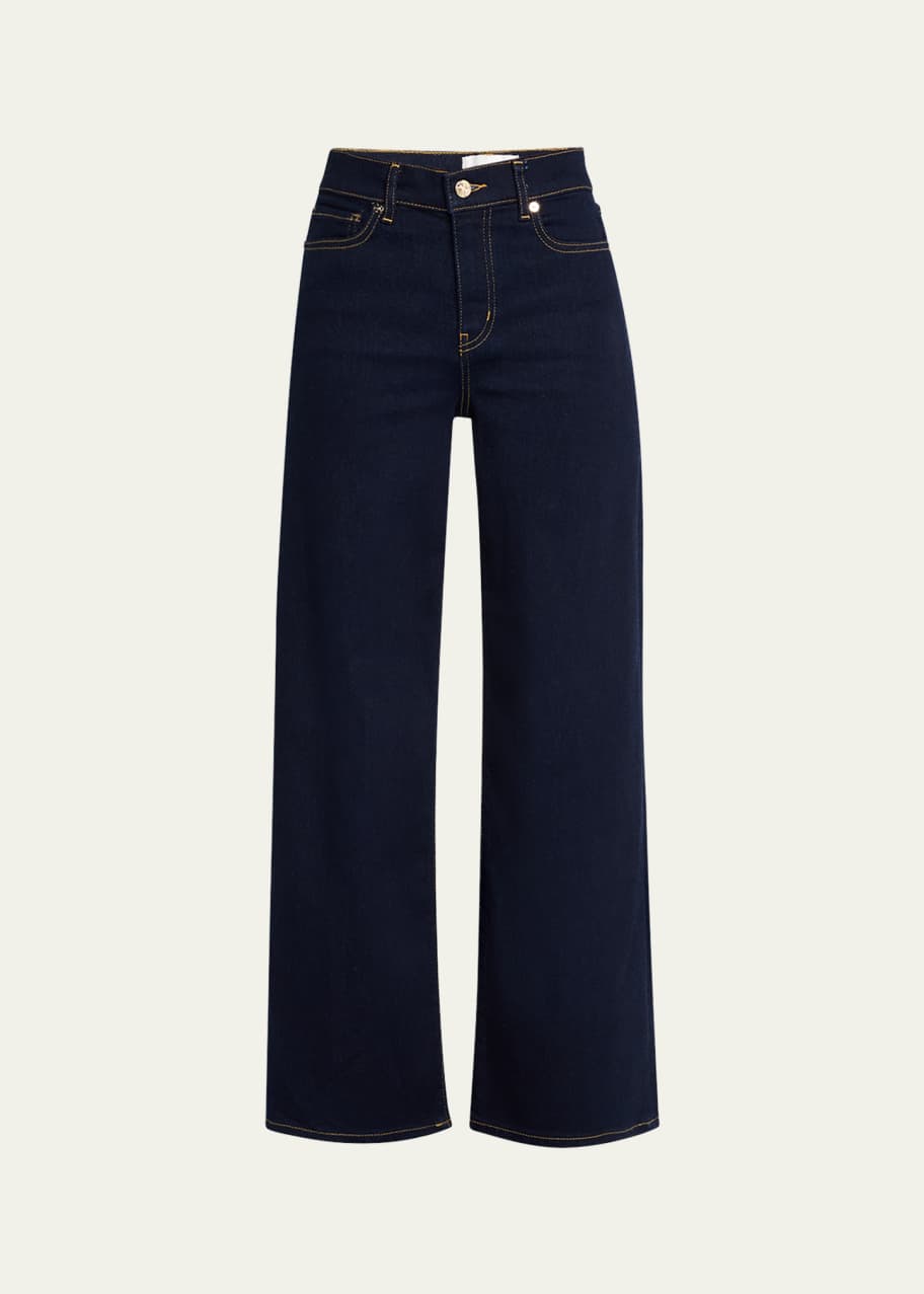 Image 1 of 1: Le Slim Palazzo Jeans