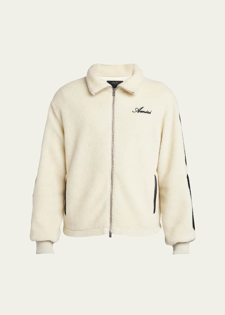 Amiri Men's Sherpa Bones Blouson Jacket - Bergdorf Goodman