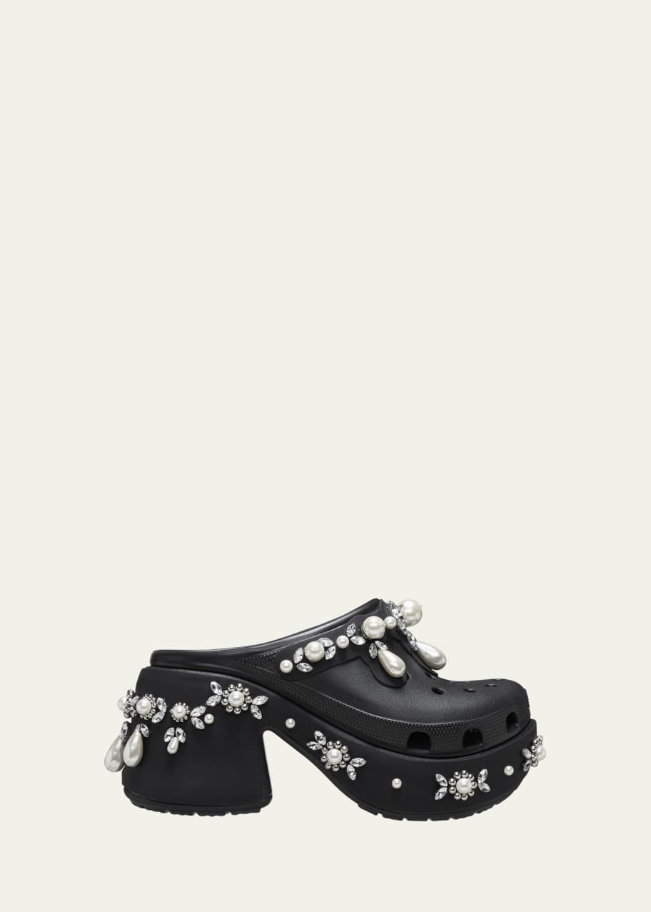 品質は非常に良い Rocha Simone x Bergdorf - Clogs Spiked Siren Crocs x Crocs 靴