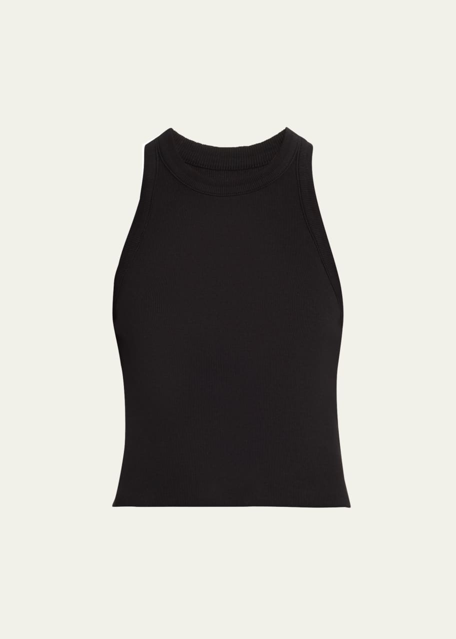 Image 1 of 1: Amaya Rib Cropped Tank Top