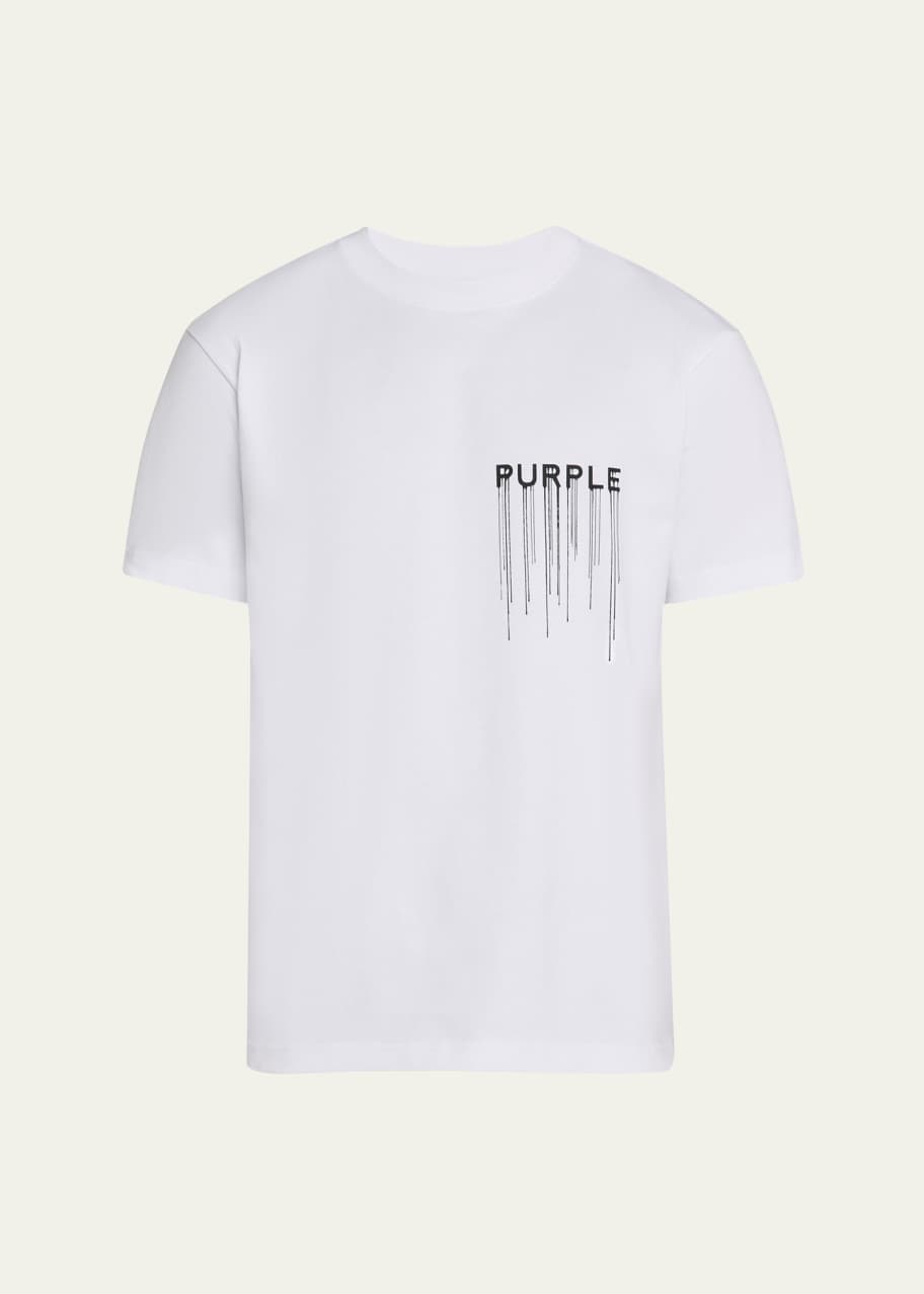 Image 1 of 1: Men's Heavy Jersey Logo T-Shirt