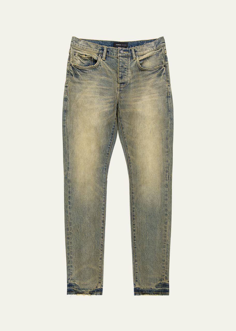 Image 1 of 1: Men's Sand Dune Cross Skinny Jeans