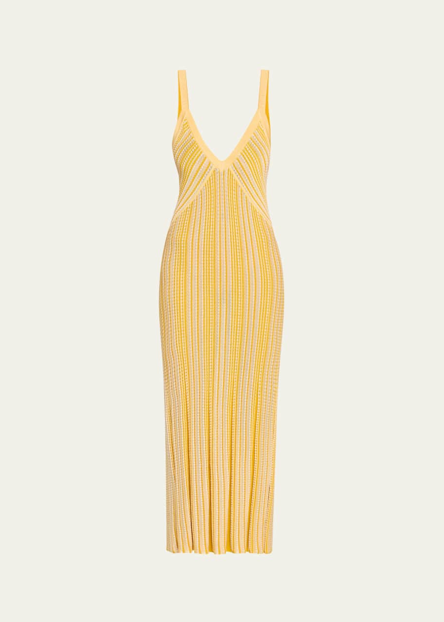 Ramy Brook Paetyn Striped Midi Dress - Bergdorf Goodman