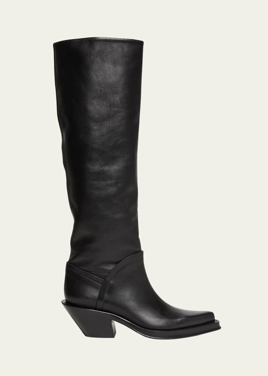 Image 1 of 1: Camero Slouchy Leather Knee Boots
