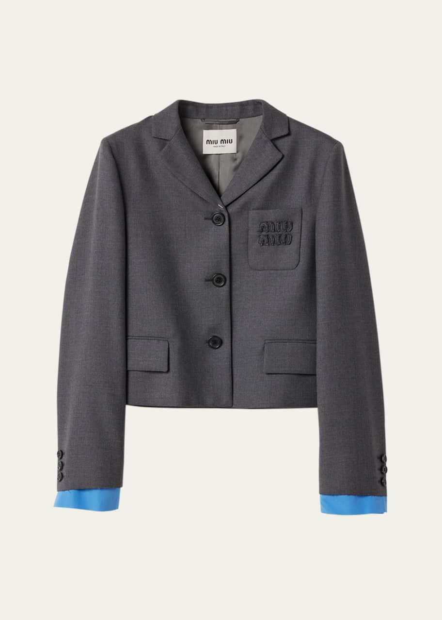 ジャケット・アウター 00s miu miu lana wool jacket archive ジャケット・アウター 00s miu miu lana wool jacket archive