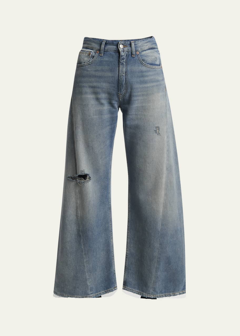 MM6 Maison Margiela 5-Pocket Flare Jeans - Bergdorf Goodman