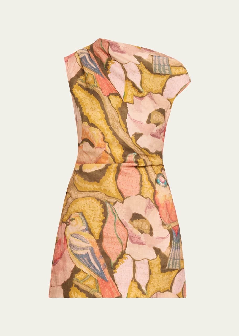 sir tamara knot mini dress Sir Tamara Knot Mini Dress In Ivory