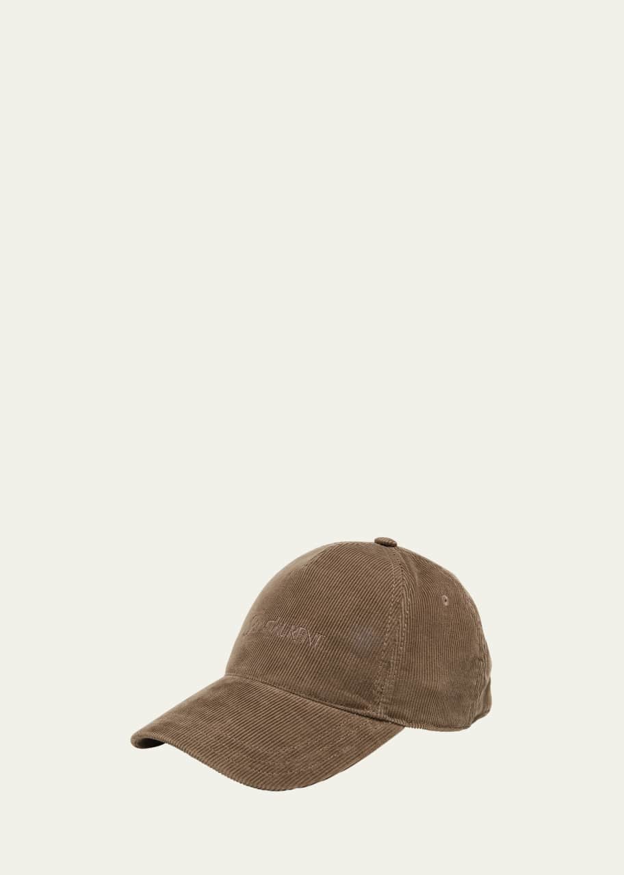 Saint Laurent Corduroy Baseball Cap Bergdorf Goodman