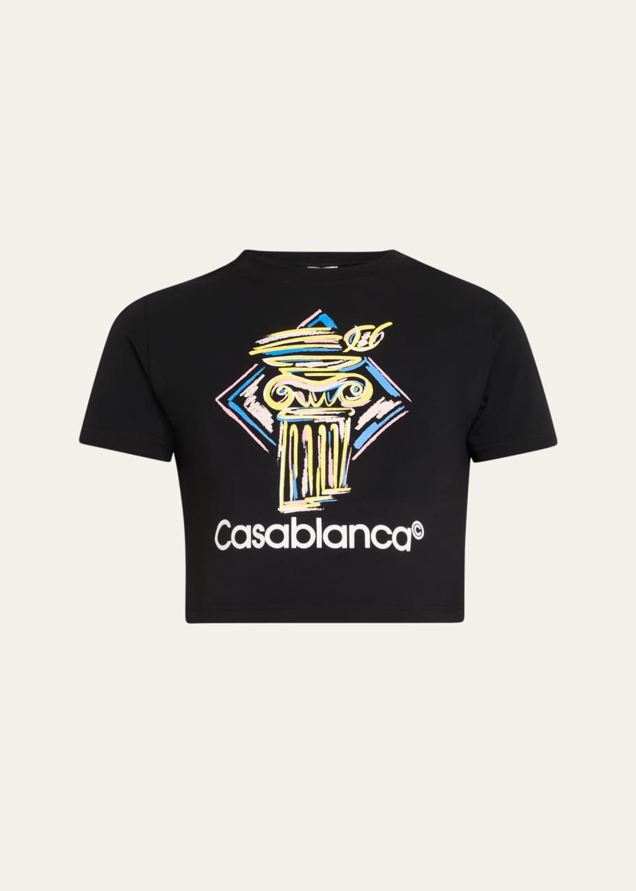 CASABLANCA Diamond Column Print Baby T-Shirt - Bergdorf Goodman