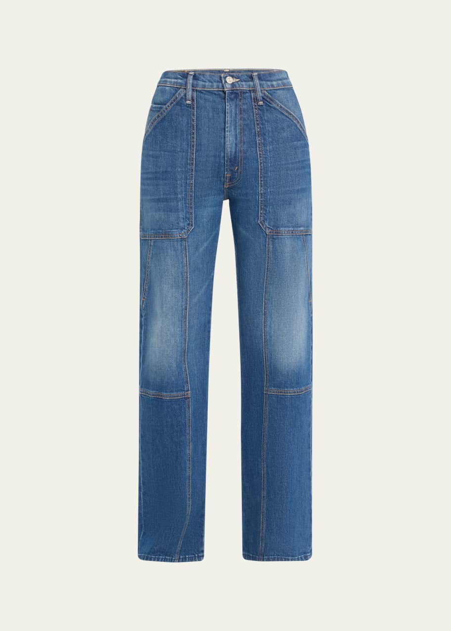 Image 1 of 1: The Lasso Utility Sneak Jeans