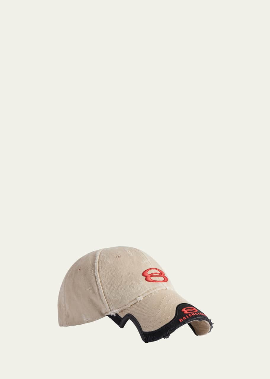 Balenciaga Men's Double Unity Baseball Cap - Bergdorf Goodman