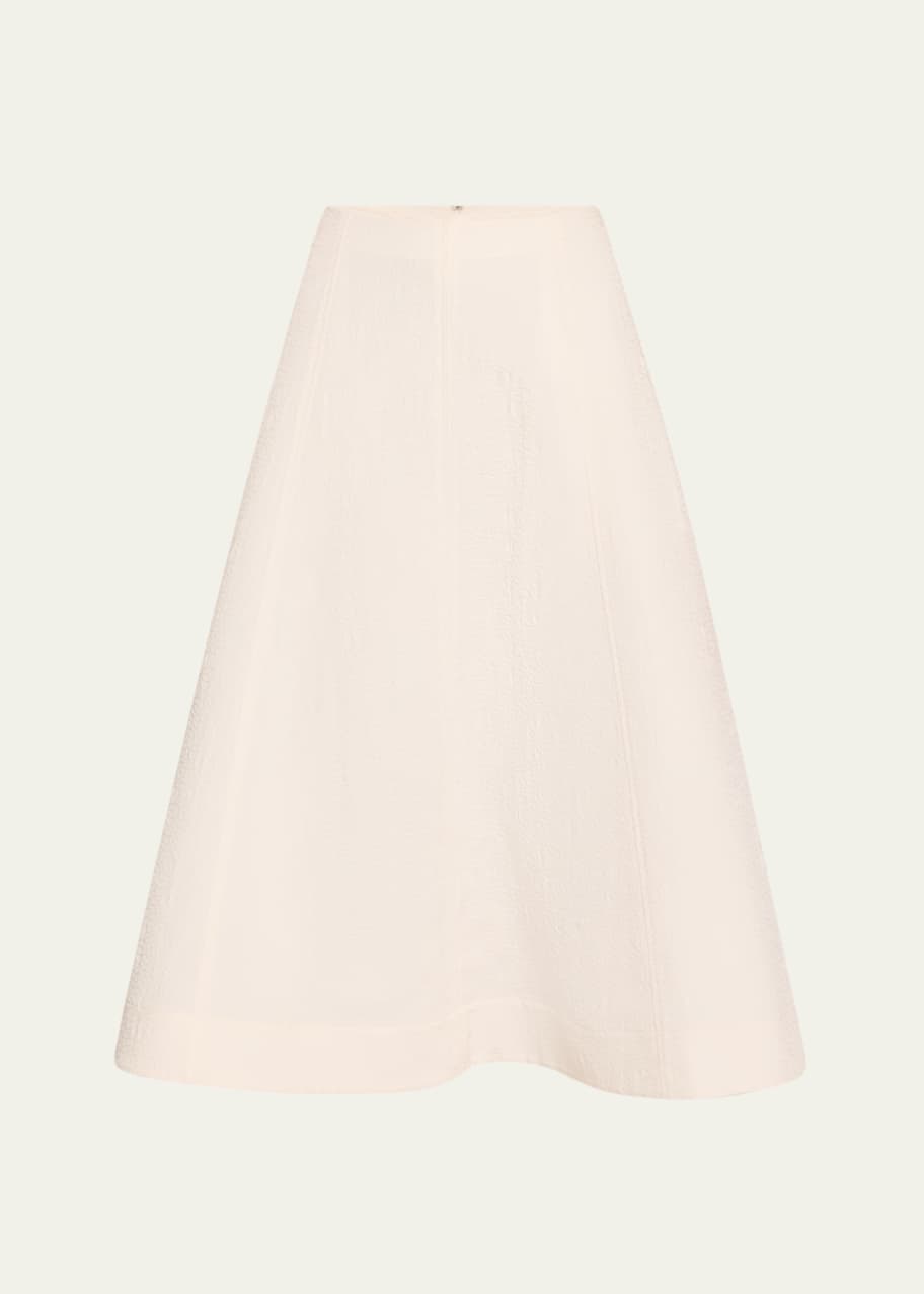 Image 1 of 1: Fellini Textured A-Line Skirt