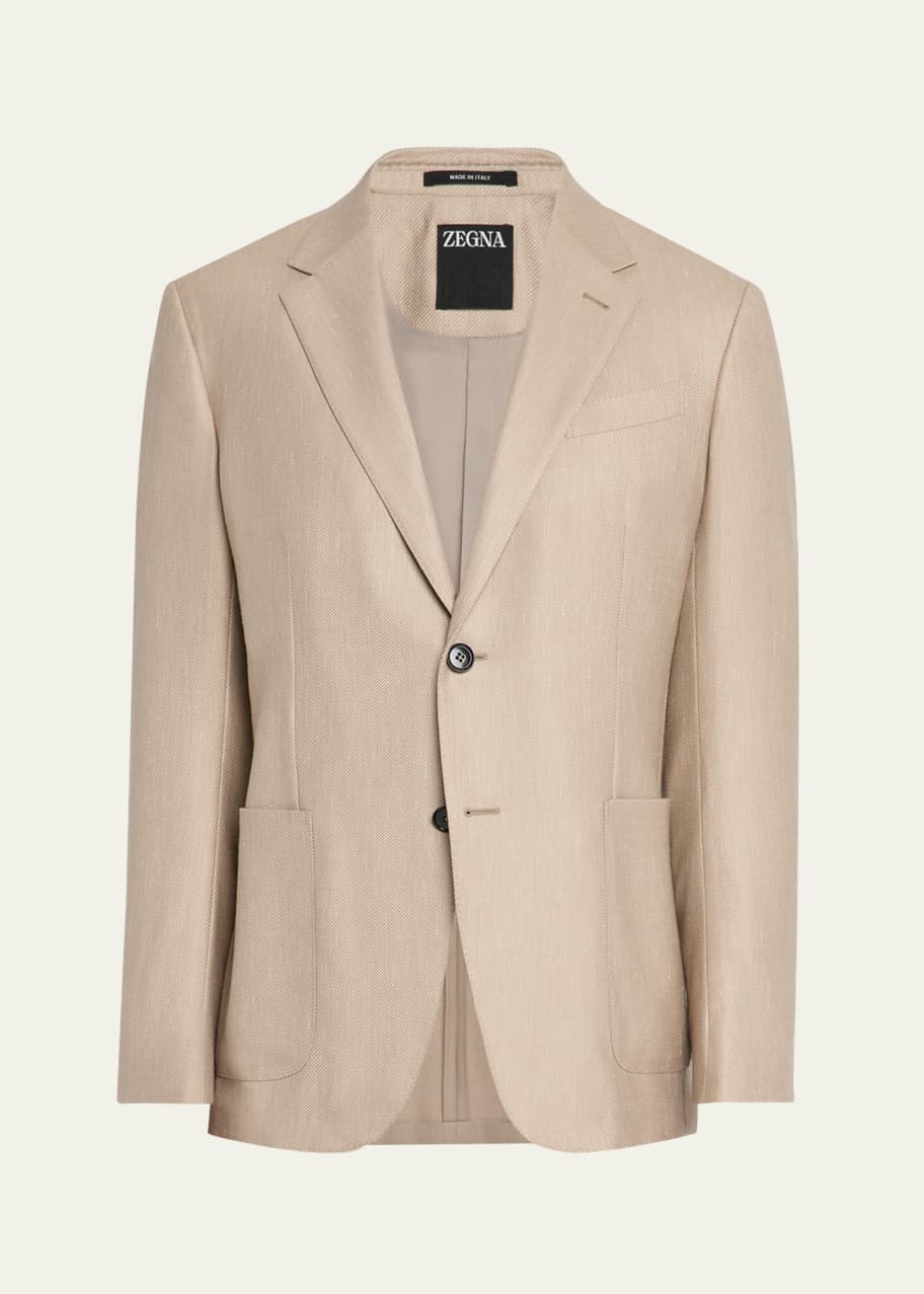 Image 1 of 1: Men's Cashmere-Blend Sport Coat