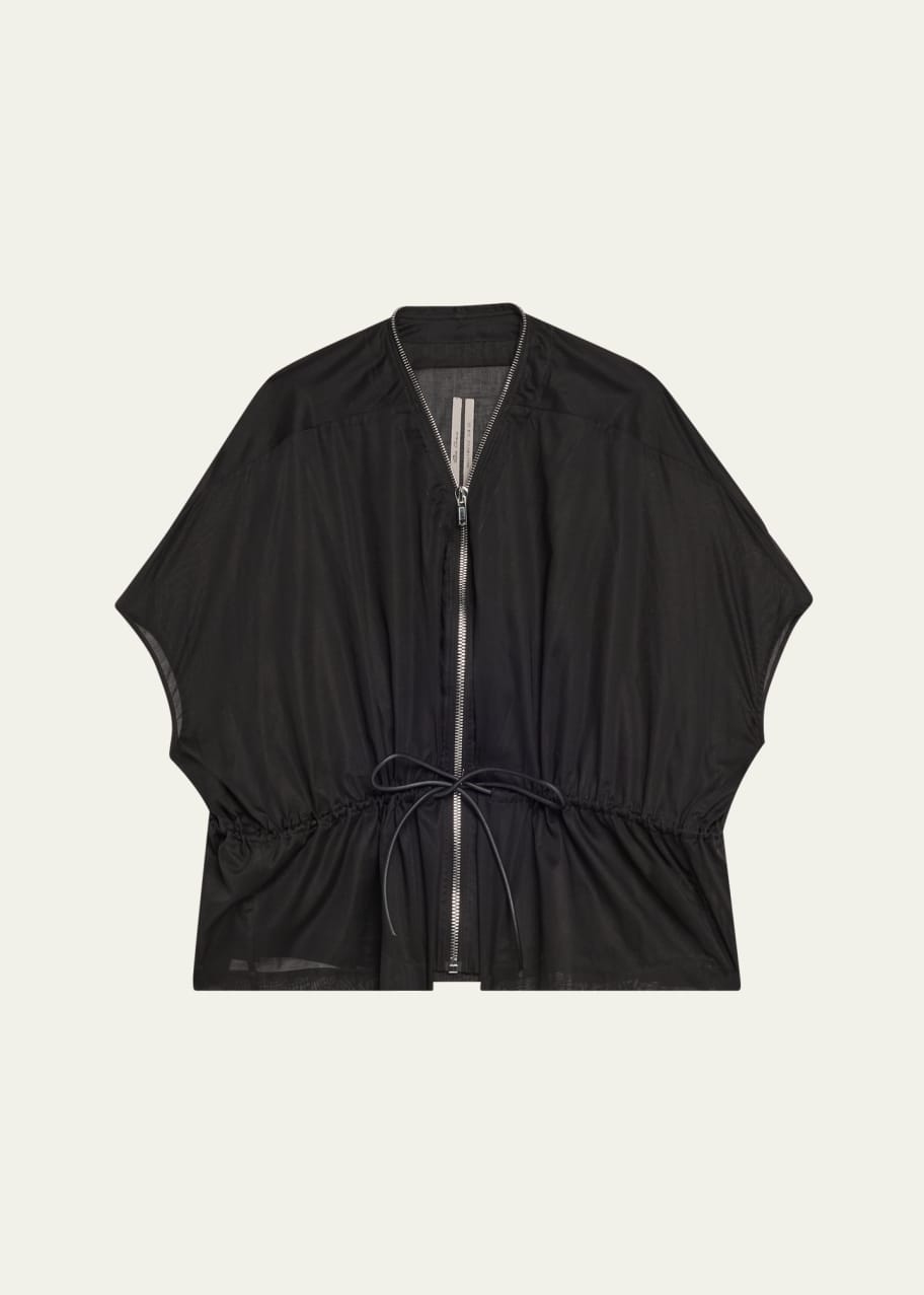 Image 1 of 1: Drawstring Waist Sail Jacket
