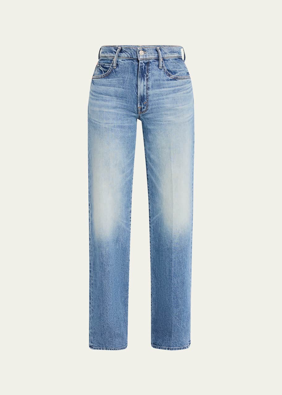 Image 1 of 1: The Mid-Rise Tunnel Vision Sneak Jeans