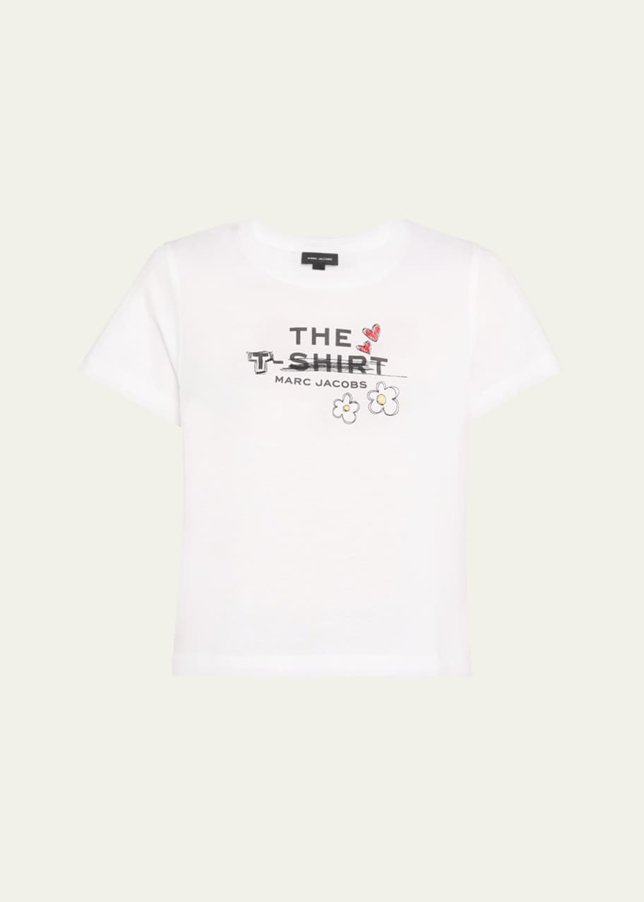 Image 1 of 1: Doodle Slim T-Shirt