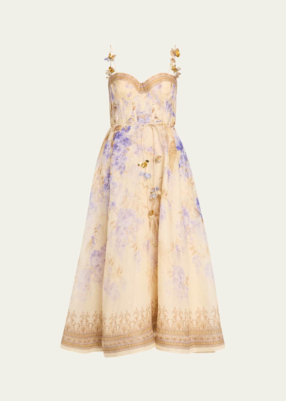 Image 1 of 1: Dawning Floral Picnic Dress