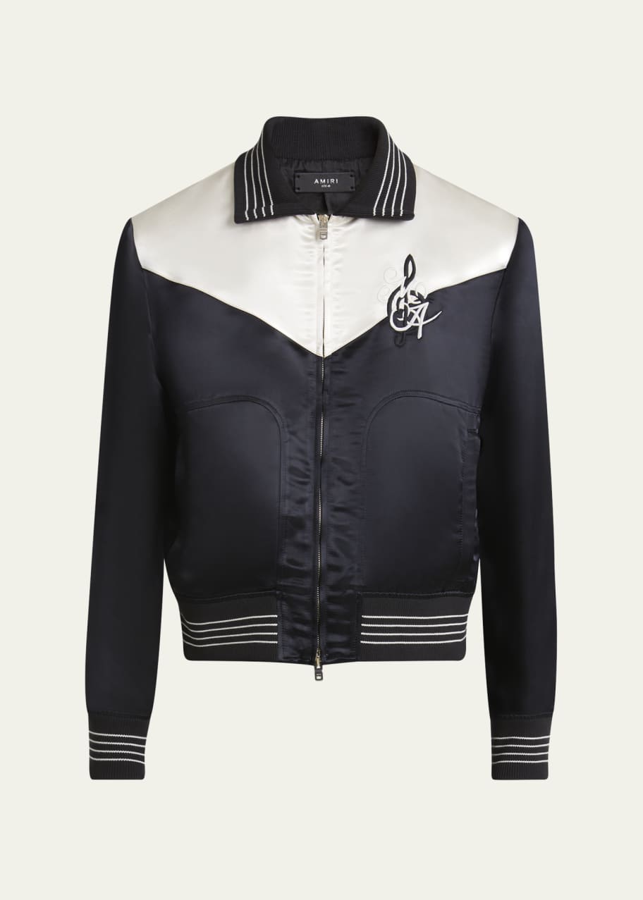 ブルゾン AMIRI SS25 MA MUSIC NOTE BLOUSON (AMOUBN1074 001) AMIRI - Men Ma Music Note Blouson – Atelier New York