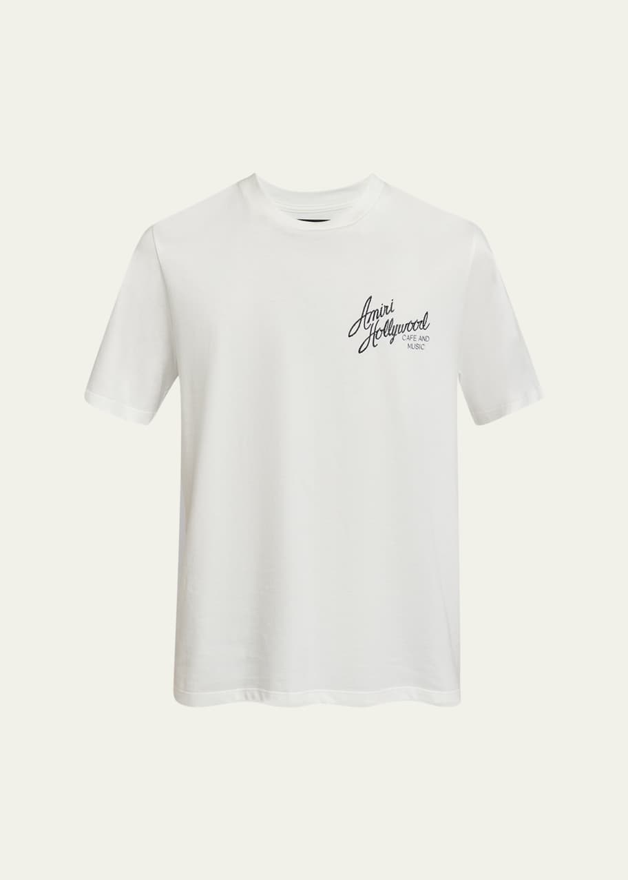 Image 1 of 1: Men's Crystal Amiri Hollywood T-Shirt