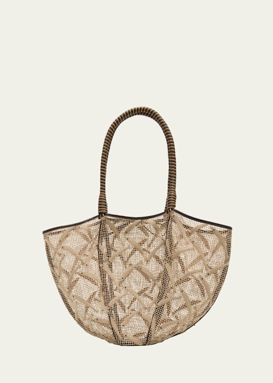 Image 1 of 1: Fishnet Sardine Tote Bag
