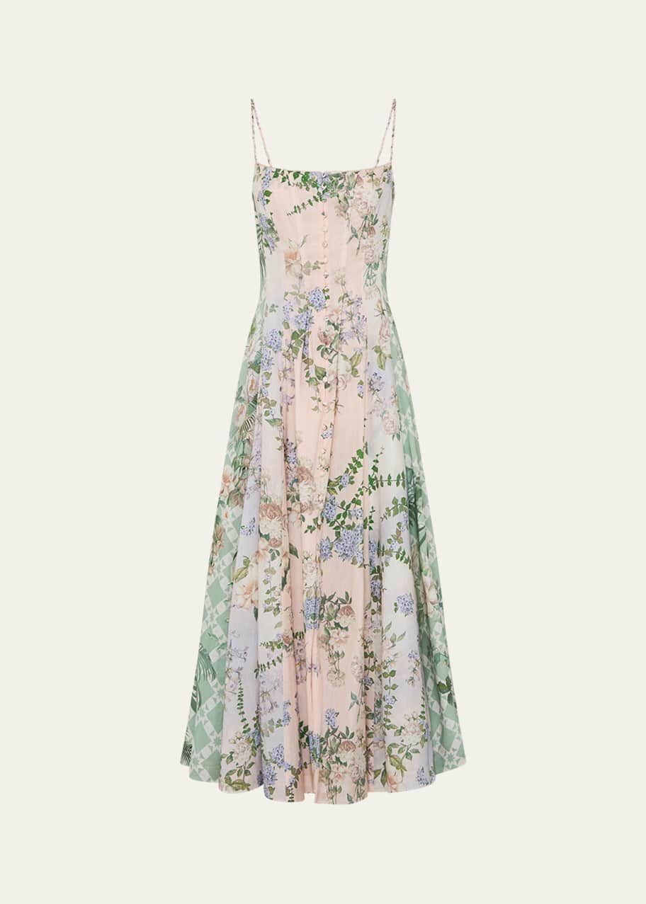 Image 1 of 1: Palacio Playground Corset Maxi Dress