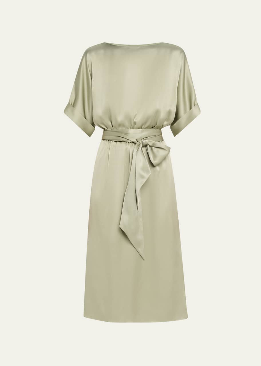 chiffon pleated midi dress banana republic Banana Republic Raggiera Pleated Dress