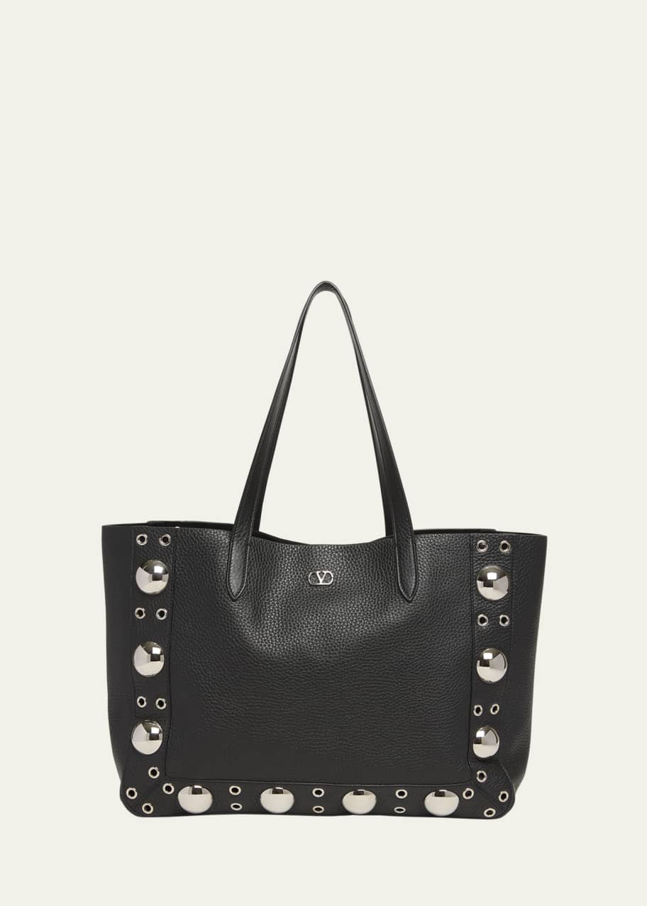 Valentino Garavani Nellcote Studded Leather Tote Bag - Bergdorf