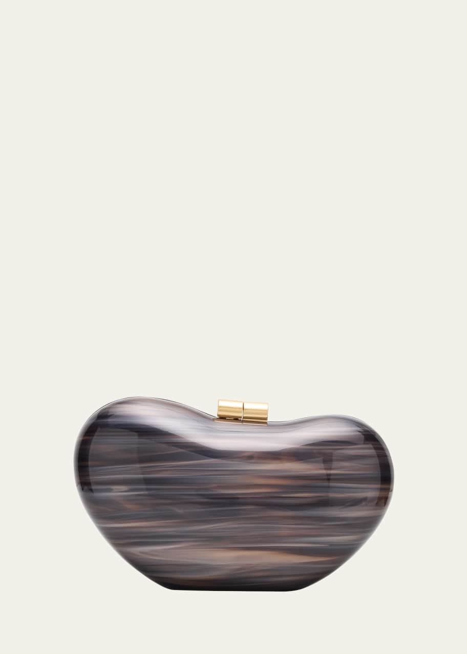 Image 1 of 1: Shadow Horn Clutch Bag