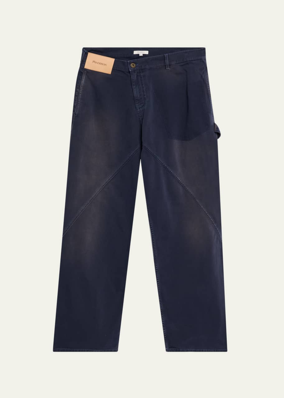 Image 1 of 1: Men's Sun-Faded Twisted Jeans
