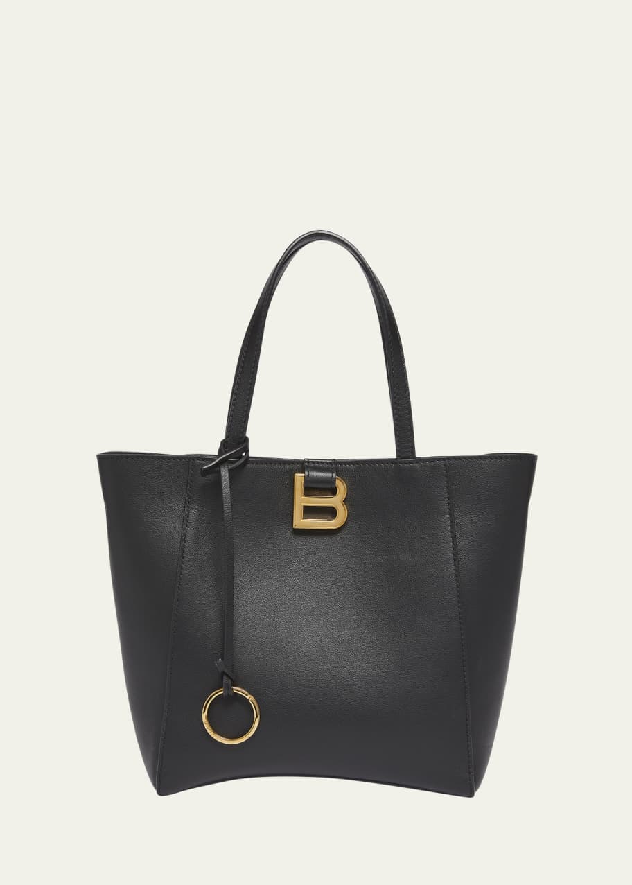 BALENCIAGA　hourglass トートバッグ　未使用品 Balenciaga Hourglass Small Soft Leather Tote Bag - Bergdorf Goodman