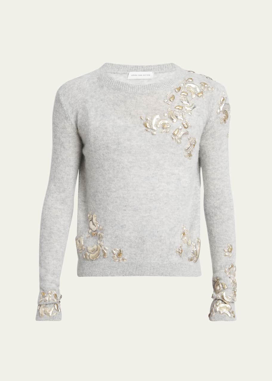 Image 1 of 1: Men's Meryl Embellished Sweater