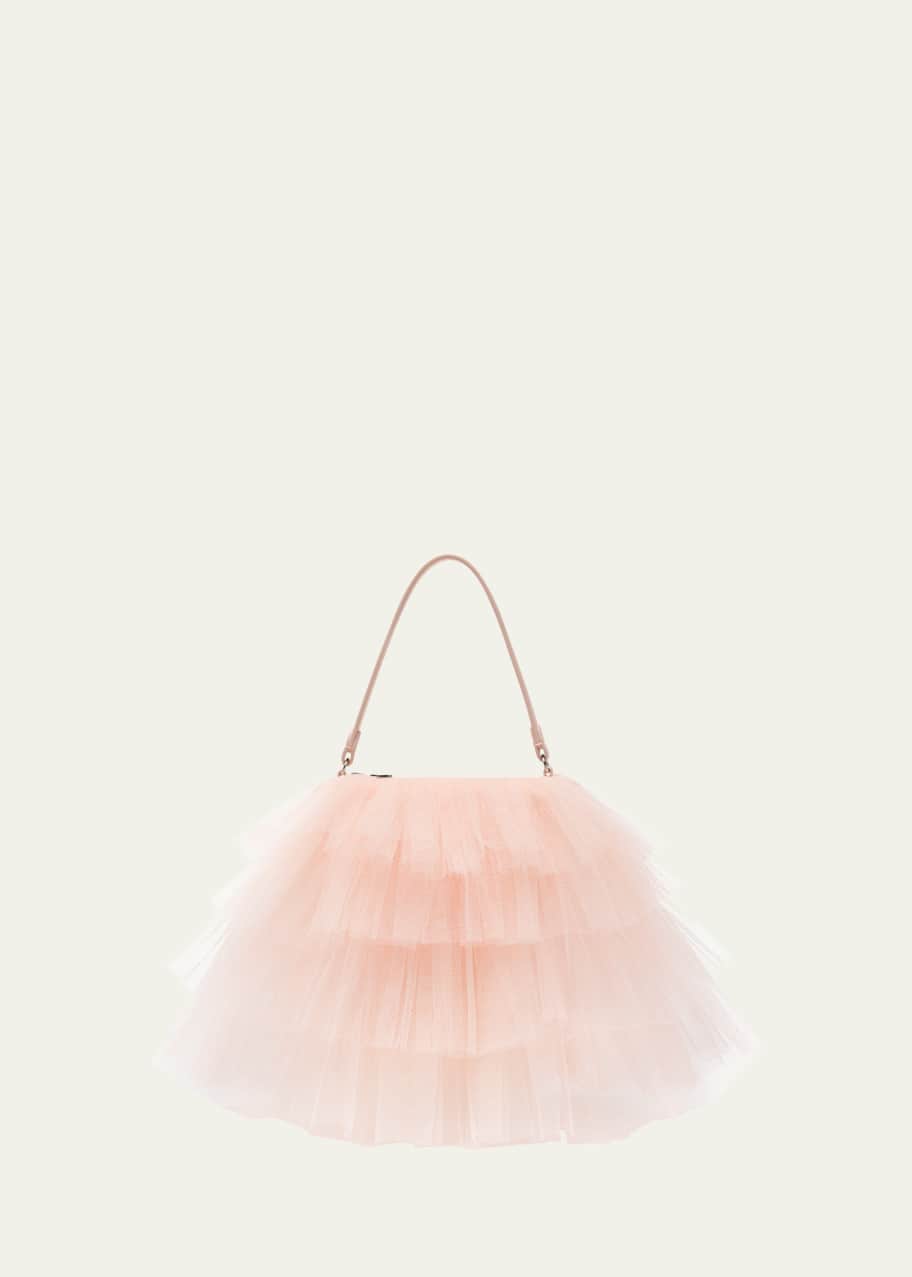 Image 1 of 1: Mini Frilly Tutu Top-Handle Bag