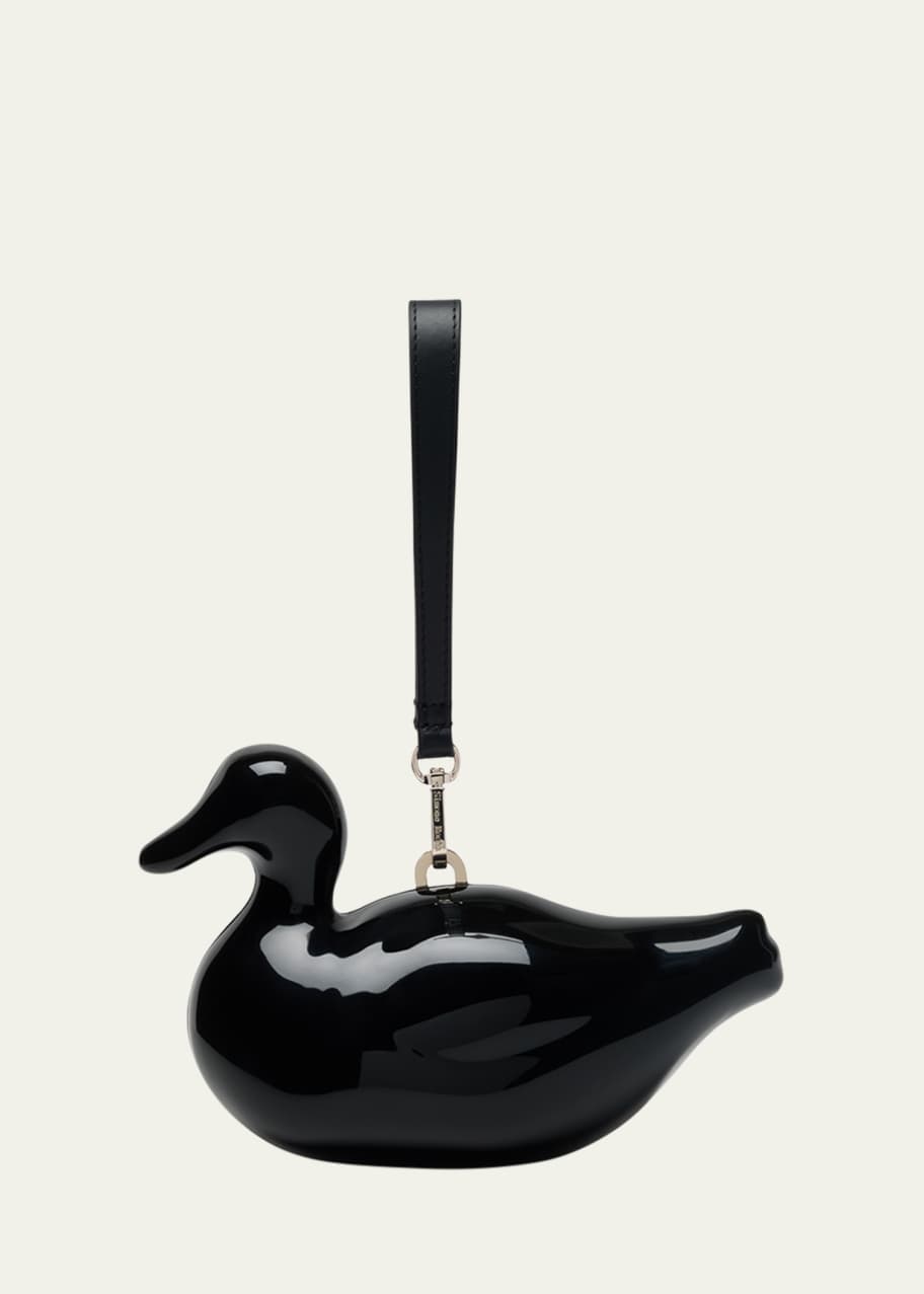Image 1 of 1: Duck Patent Leather Wristlet