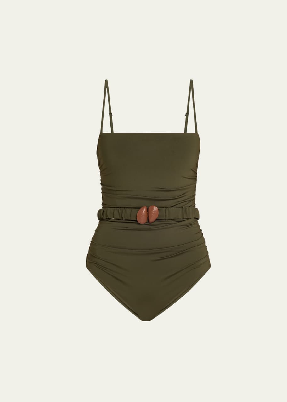 Image 1 of 1: Whispering Tides One-Piece Swimsuit