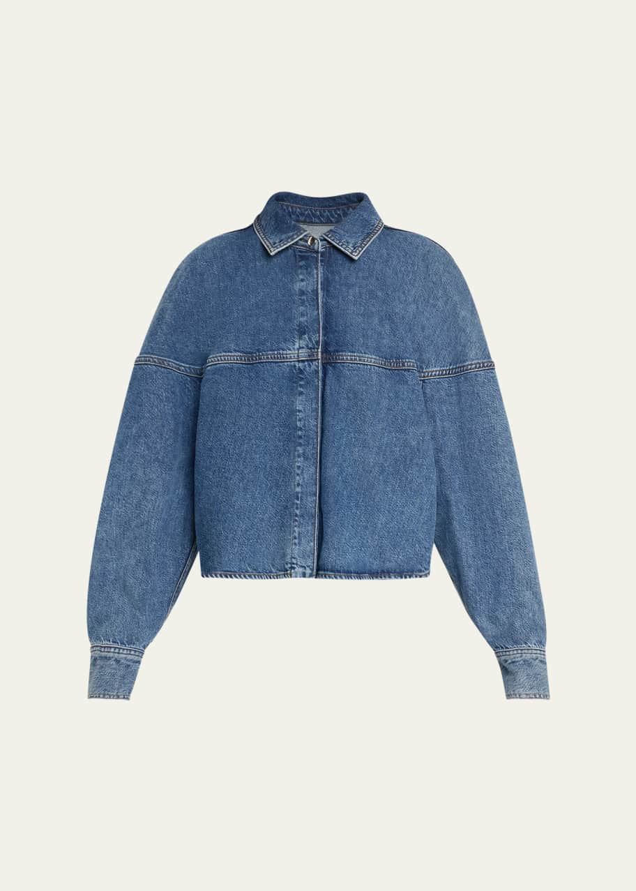 Image 1 of 1: The Bubble Denim Shirt