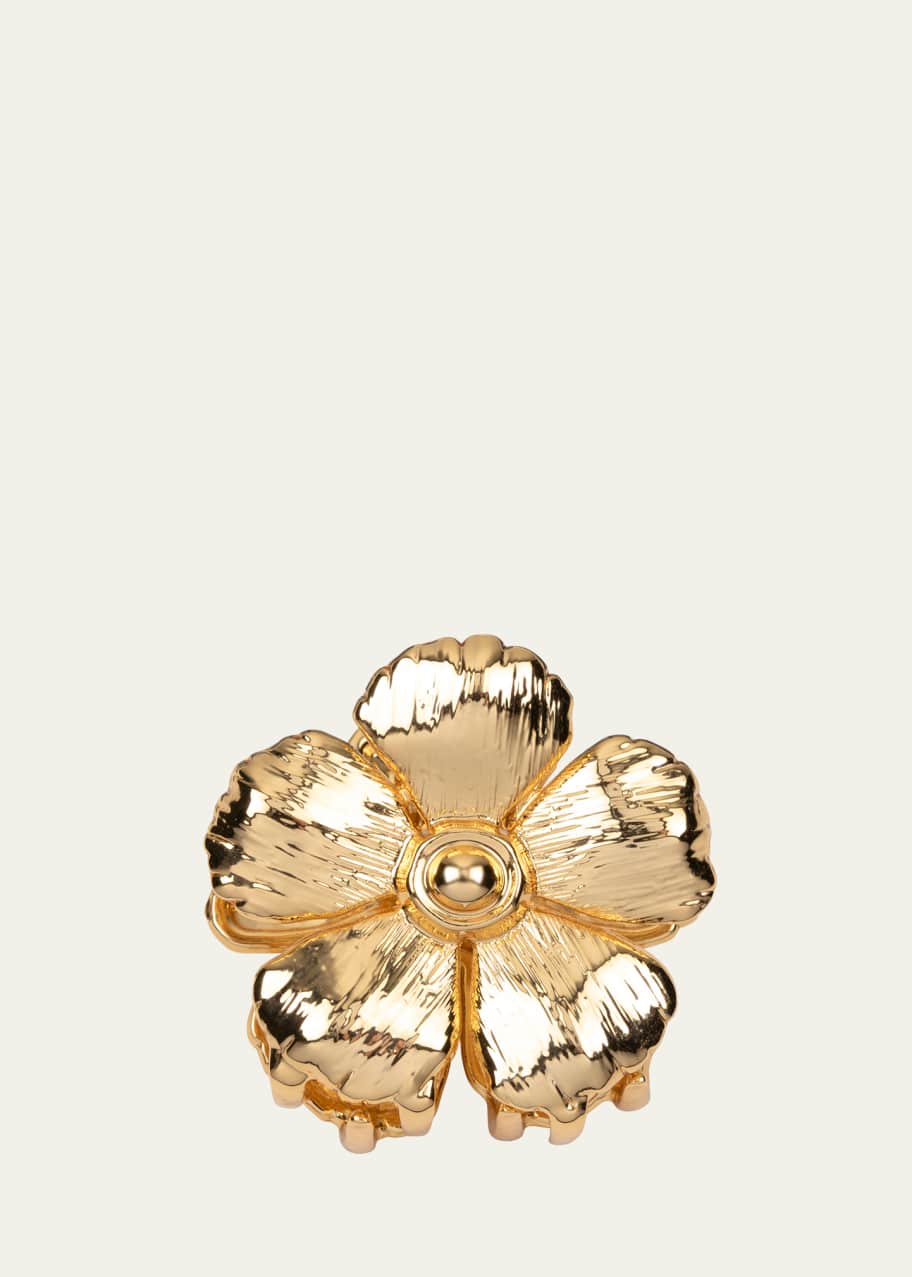 Image 1 of 1: Rowena Flower Claw Clip