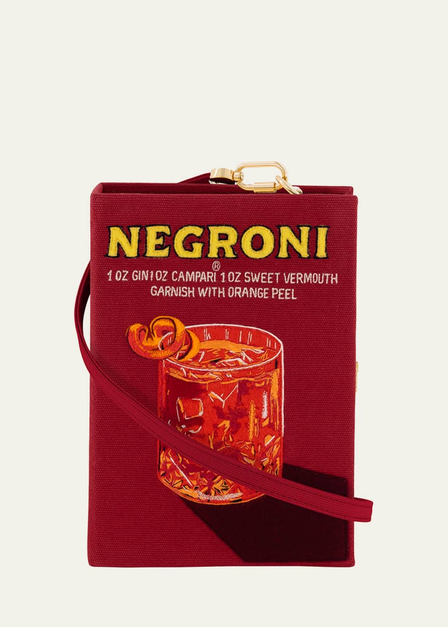 Olympia Le-Tan Negroni Book Clutch Bag - Bergdorf Goodman