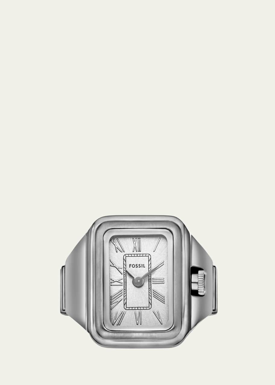 Image 1 of 1: Raquel Stainless Steel Watch Ring