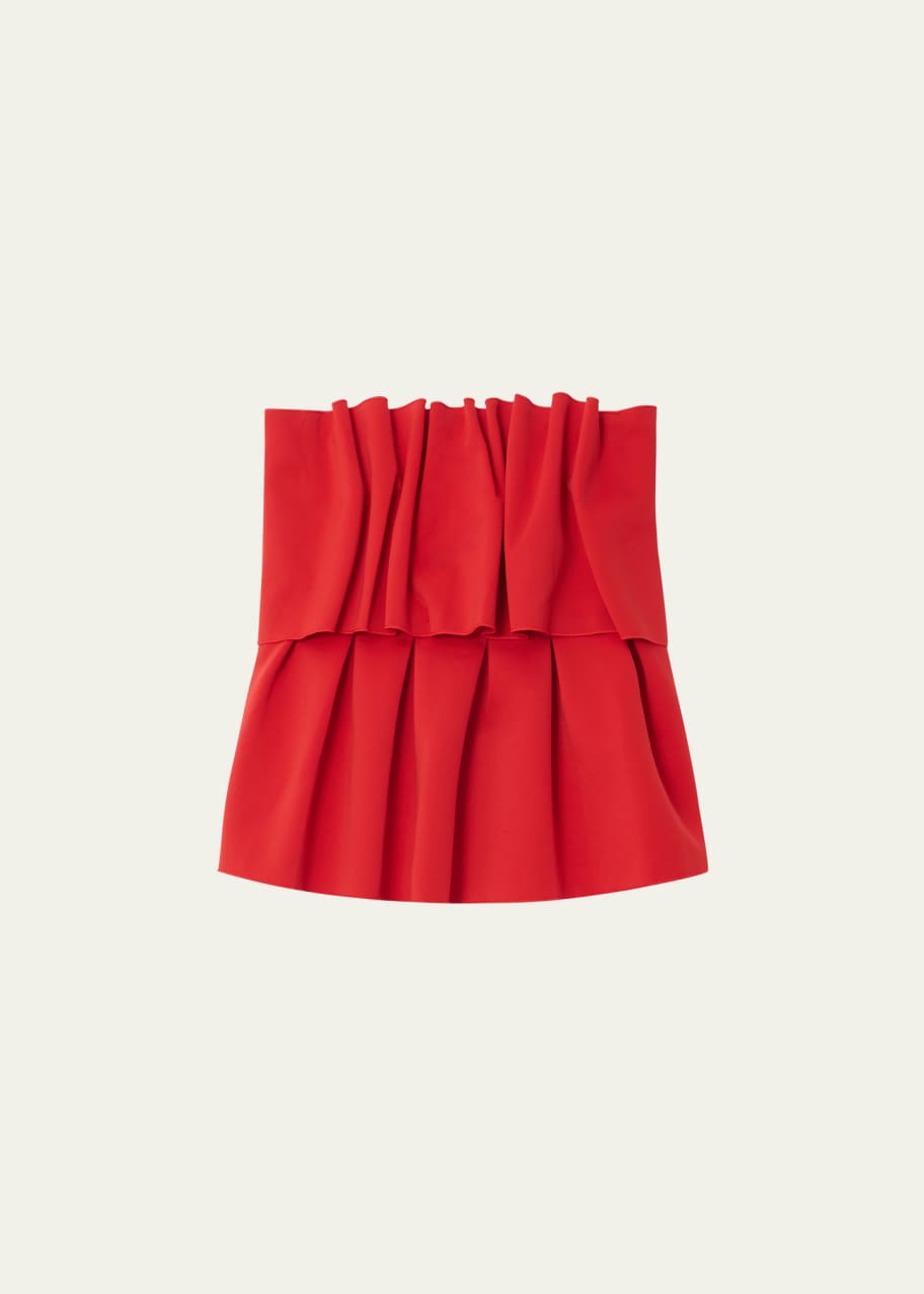 Image 1 of 1: Sculpted Strapless Bustier Top