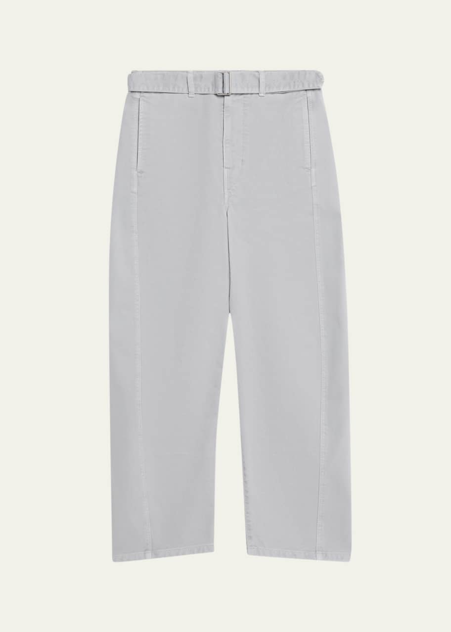 LEMAIRE Men's Twisted Belted Denim Pants - Bergdorf Goodman