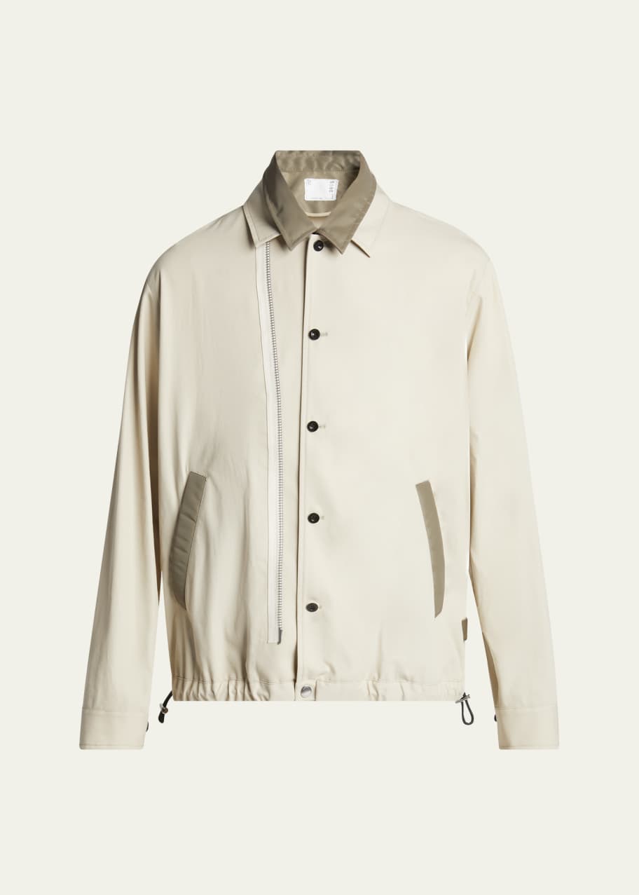 Image 1 of 1: Men's Twill Jacket with Insert