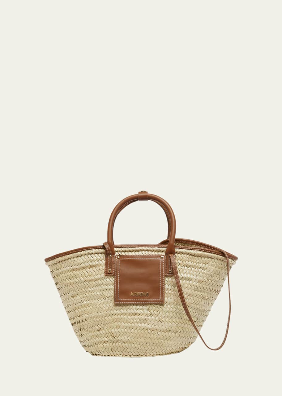 Image 1 of 1: Le Panier Soli Top-Handle Bag