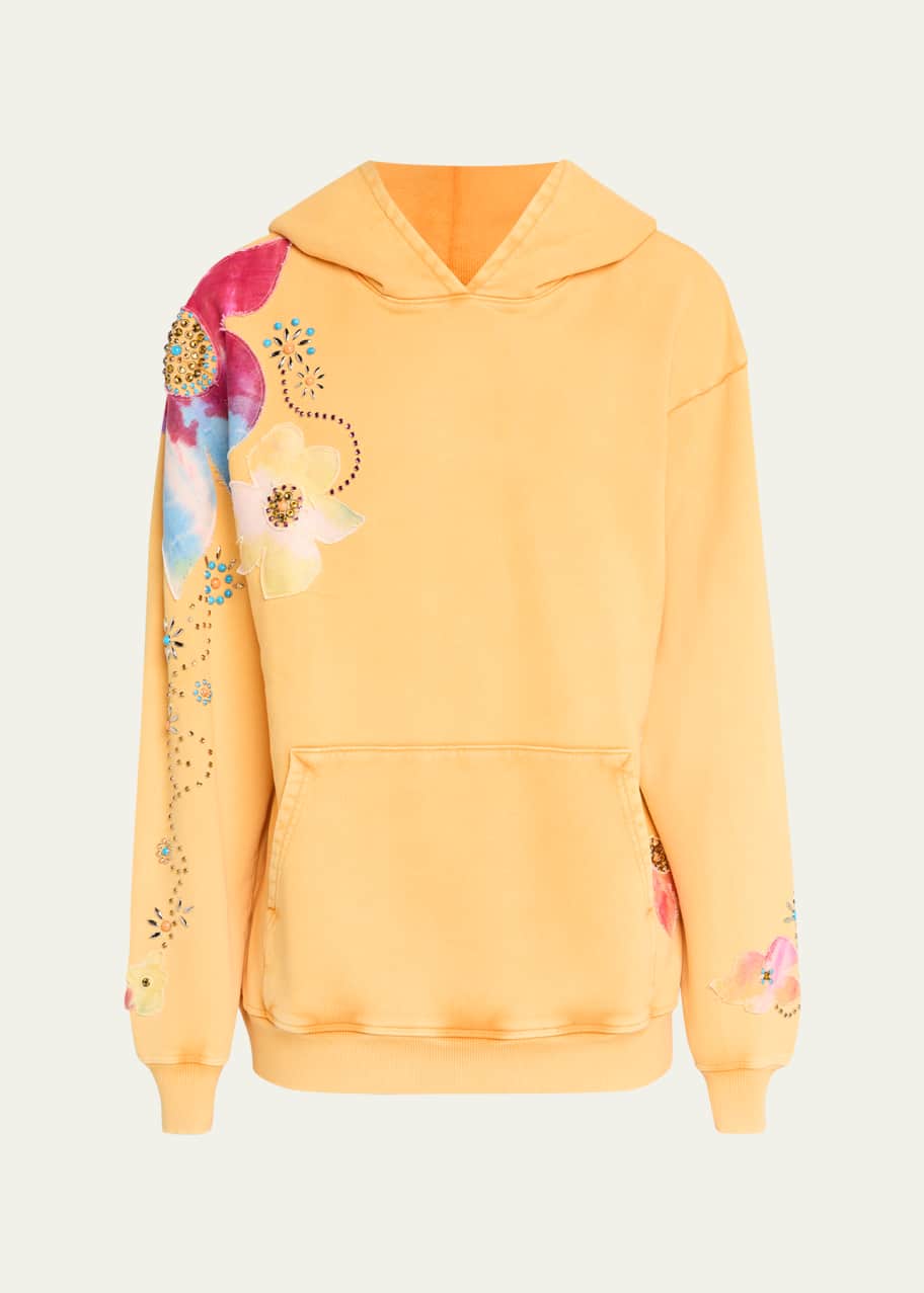 Image 1 of 1: Men's Killian Flower Applique Hoodie