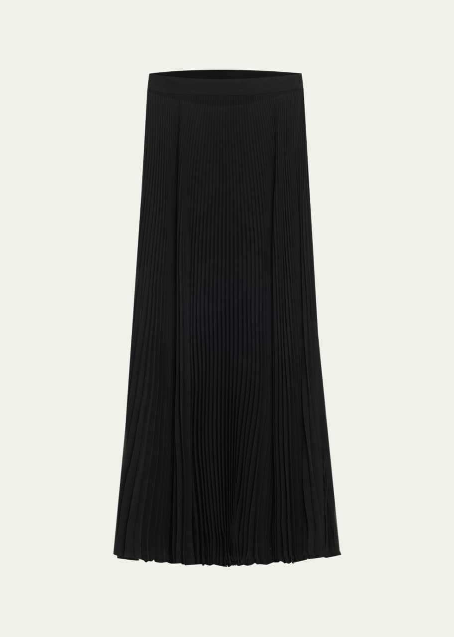 Image 1 of 1: Pleated Maxi Skirt