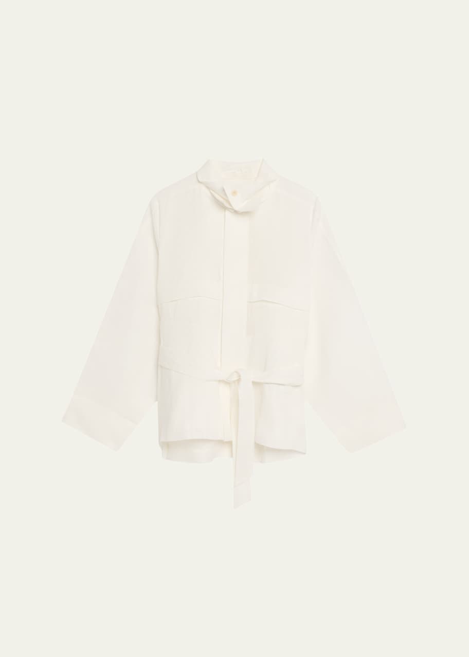Image 1 of 1: Hempen Belted Jacket