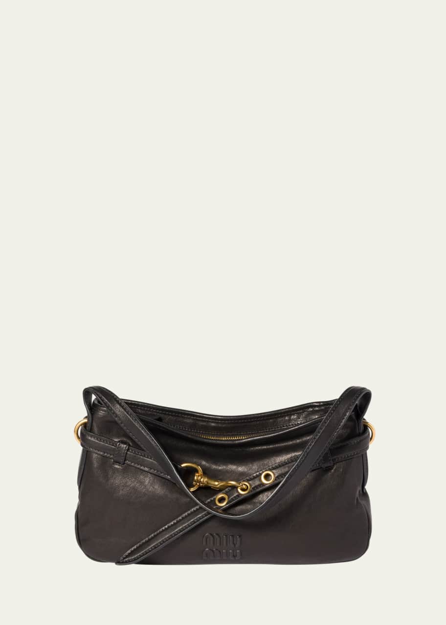 バッグ 90s miumiu leather shoulder bag 0400025940604_BROWN?wid=600&