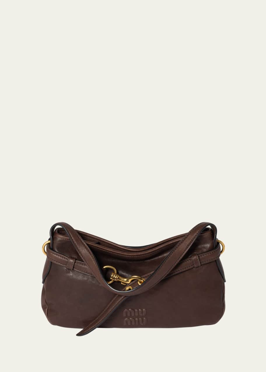 バッグ MIU MIU Leather Shoulder Bag 31175395_60405166_600.jpg