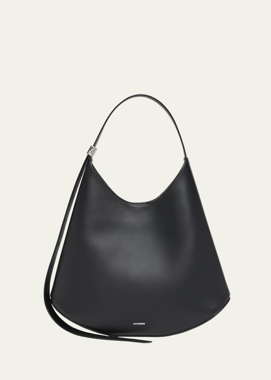Jil Sander Eldorado Medium Calfskin Hobo Bag - Bergdorf Goodman
