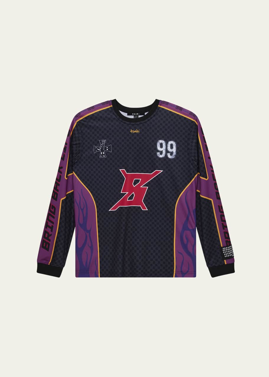 Ksubi Men's Stinger Moto Jersey - Bergdorf Goodman