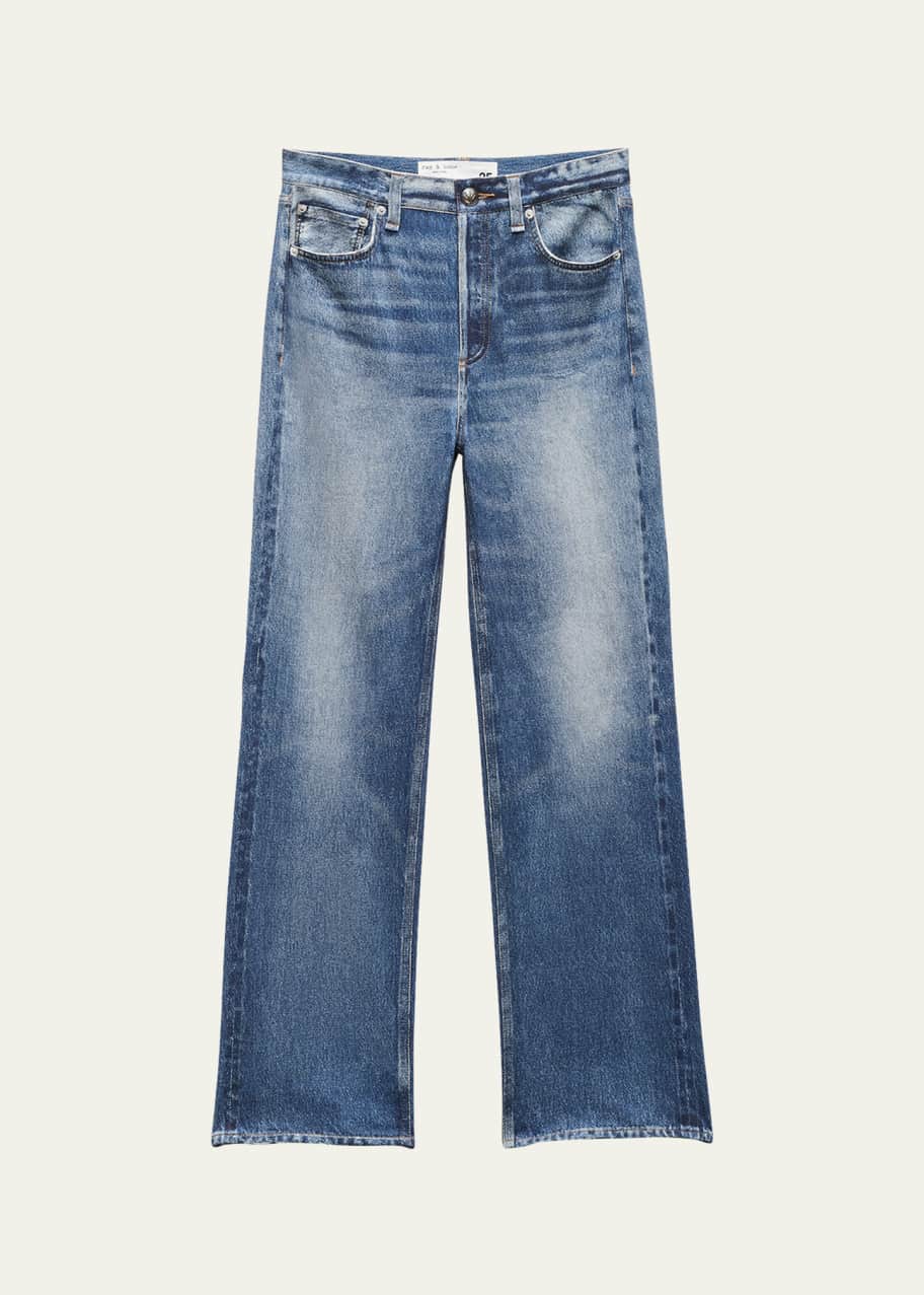 Image 1 of 1: Miramar Shea High-Rise Ankle Straight Jeans